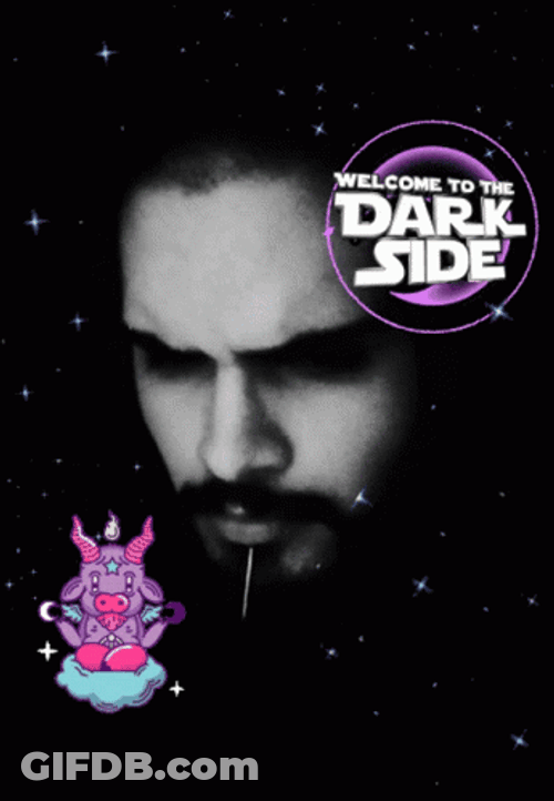 Welcome To The Dark Side Bot GIF