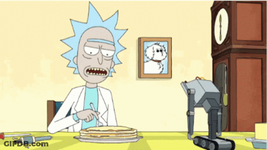 Welcome To The Party Pal Rick Sanchez GIF