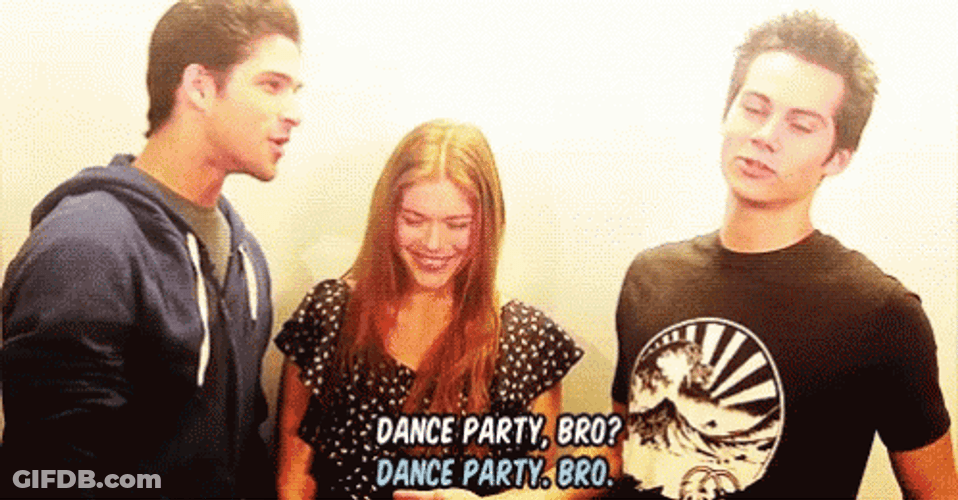 Welcome To The Party Pal Tyler Posey GIF