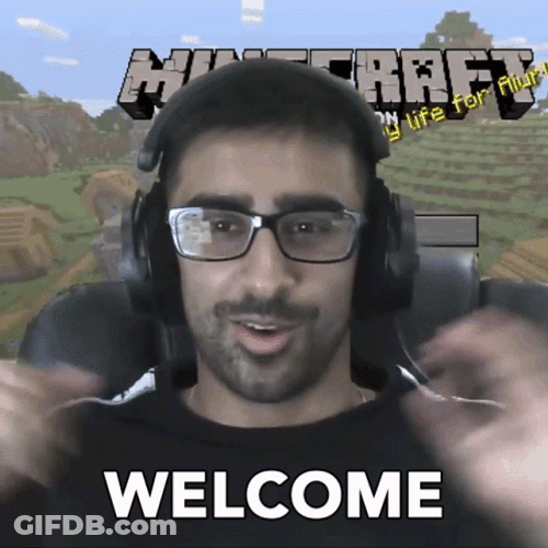 Welcome To The Party Pal Youtuber Gamer GIF