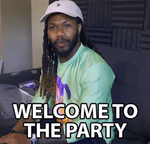 Welcome To The Party Team Meme GIF