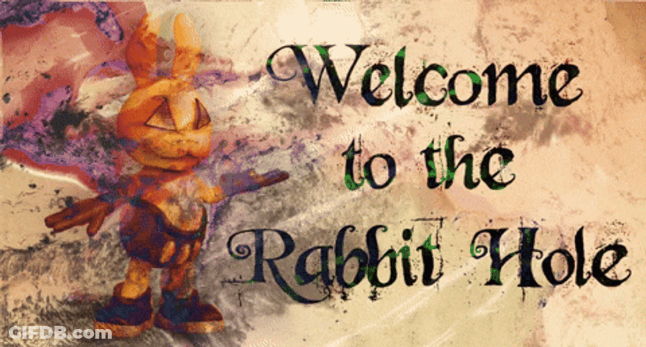 Welcome To The Rabbit Holes Movie GIF