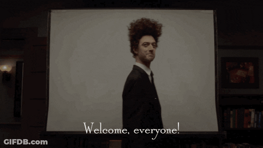 Welcome To The Show Gilmore Girls GIF