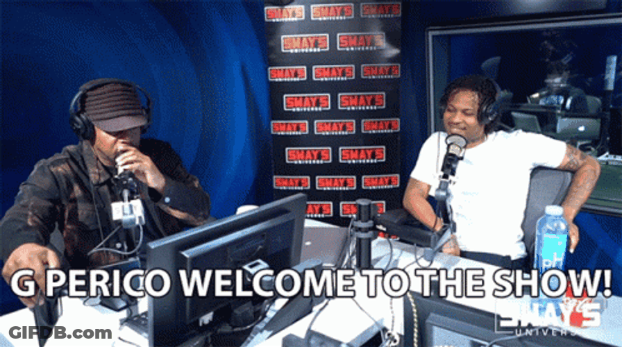 Welcome To The Show Podcast GIF
