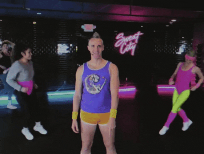Welcome To The Team Aerobics GIF