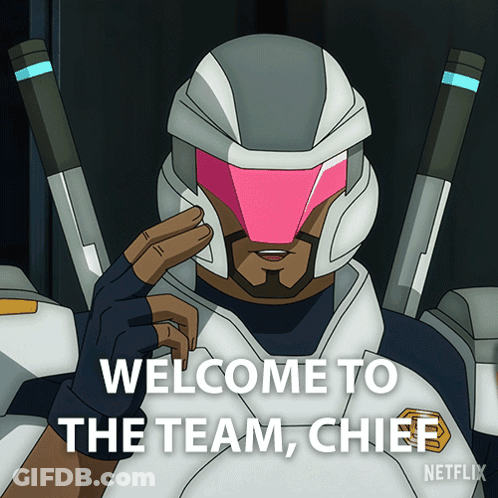 Welcome To The Team Chief GIF