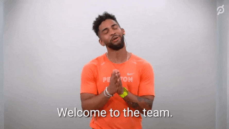 Welcome To The Team Happy GIF