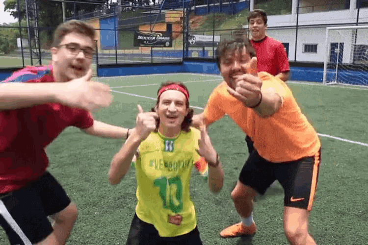 Welcome To The Team Soccer Players GIF
