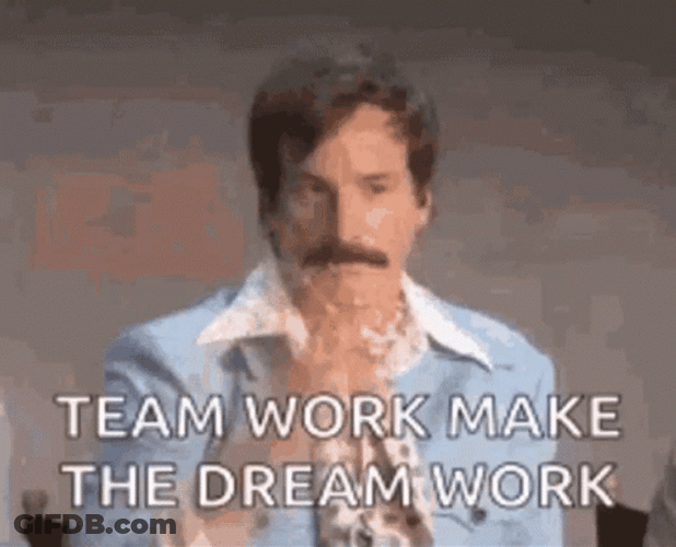 Welcome To The Team Work Meme GIF