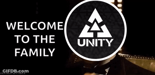 Welcome To The Unity Family Sign With Hand GIF