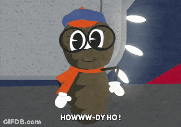 Welcoming Uncle Howdy GIF
