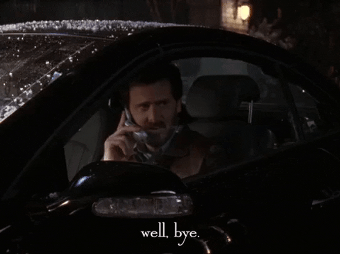 Well Bye Gilmore Girls Call GIF