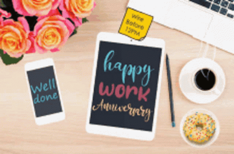 Well Done 5 Year Work Anniversary GIF