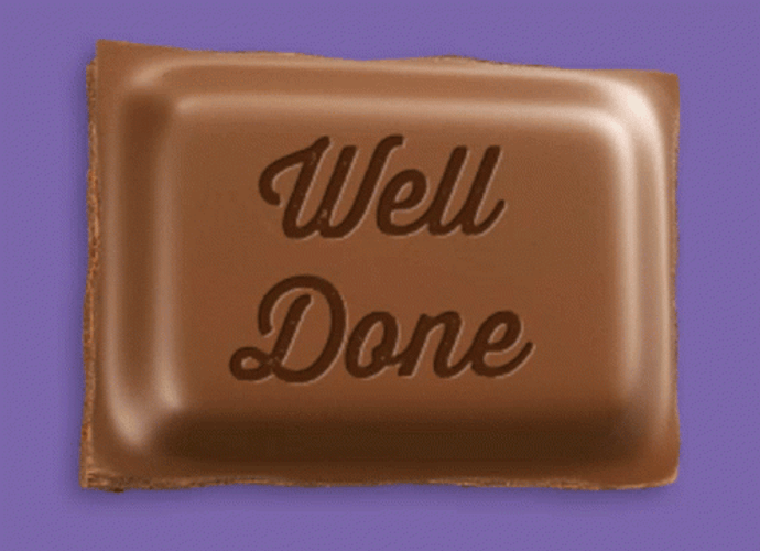 Well Done Chocolate GIF