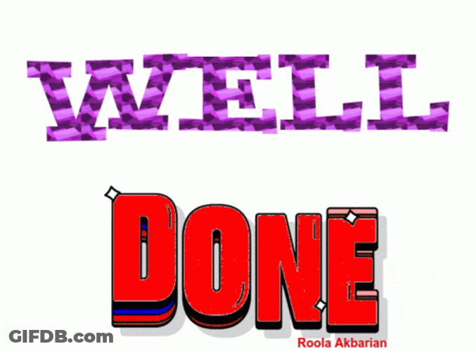 Well Done Congratulations GIF