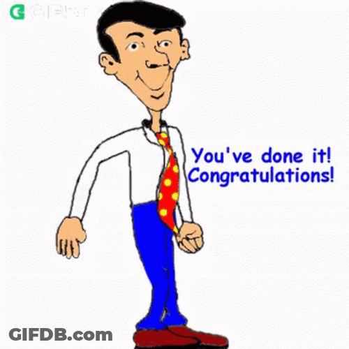 Well Done Congratulations GIF