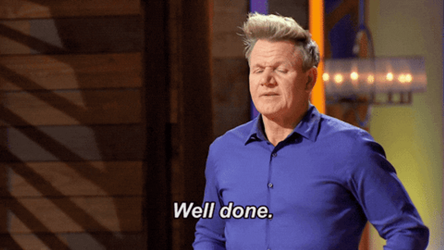 Well Done Gordon Ramsay GIF