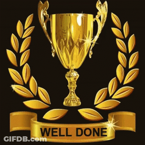 Well Done Trophy GIF