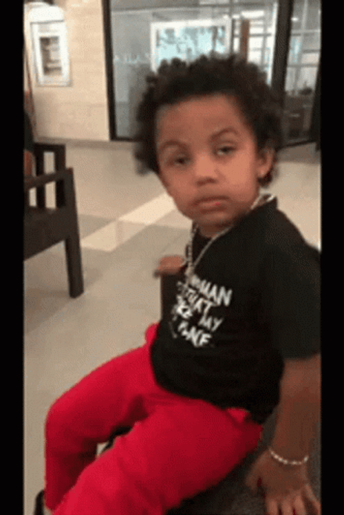 Well Excuse Me Cute Little Boy GIF
