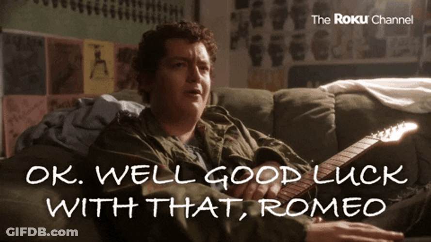 Well Good Luck And God Speed Romeo GIF