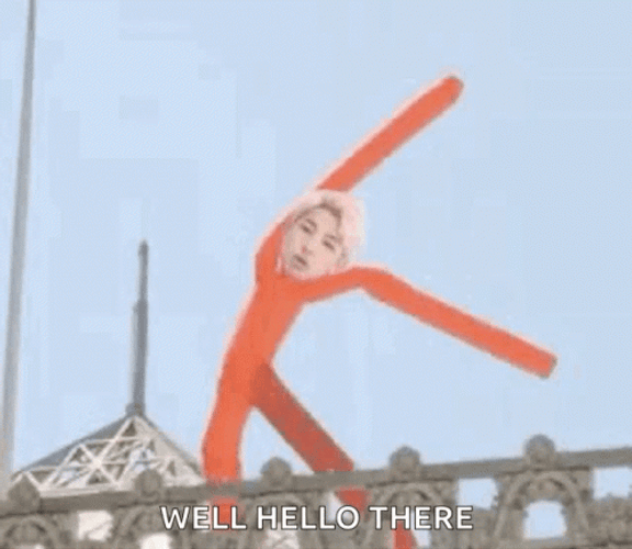 Well Hello There BTS GIF