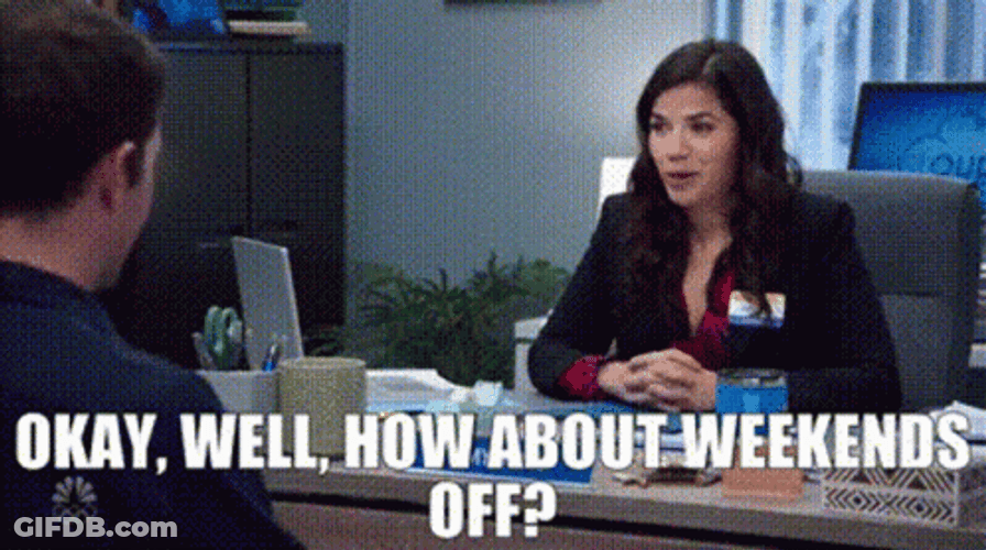 Well How About Working On Sunday GIF