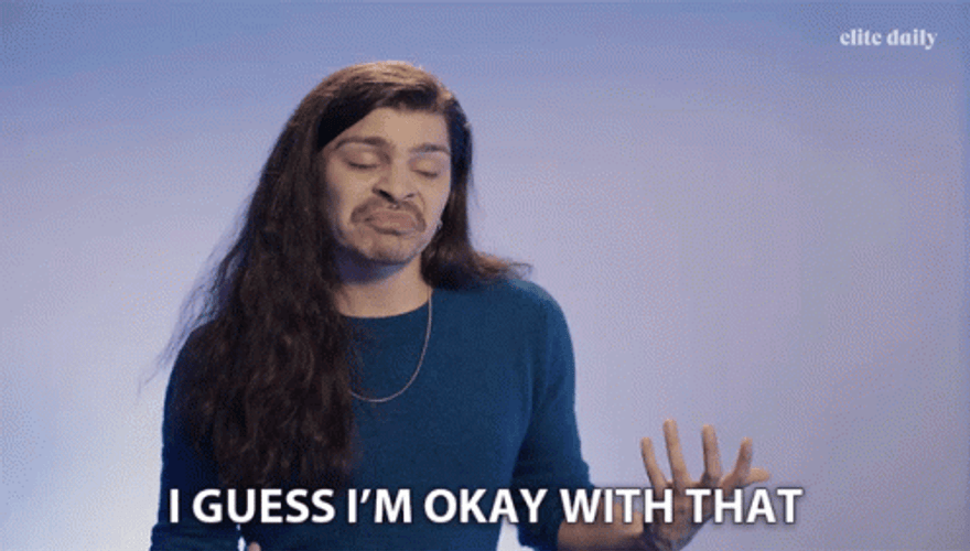 Well I Guess I'm Ok With It GIF
