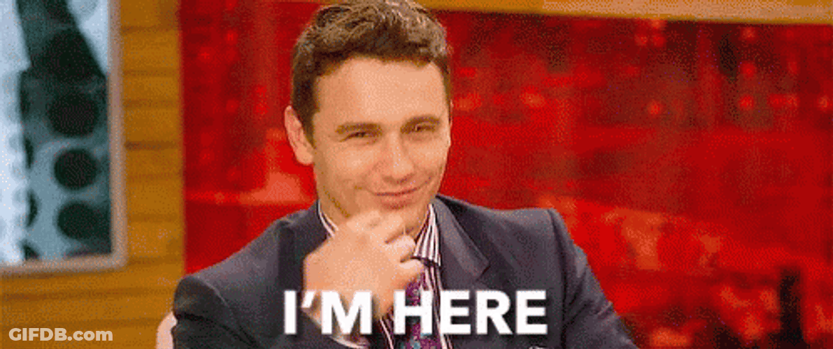 Well Im Here GIF