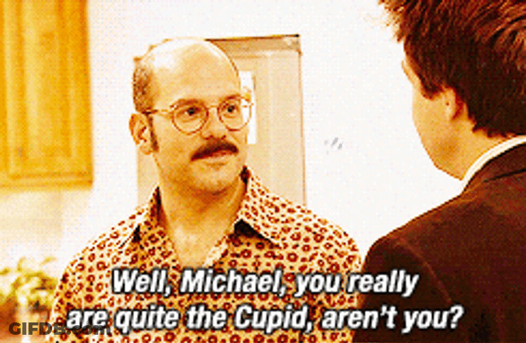 Well Michael You Are Quite Cupid GIF