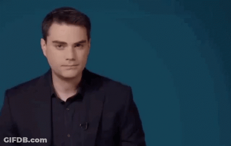 Well Nobody Cares Ben Shapiro GIF