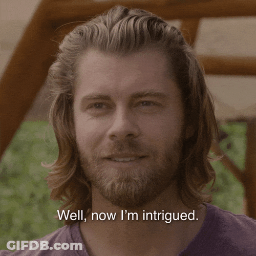 Well Now I'm Intrigued GIF
