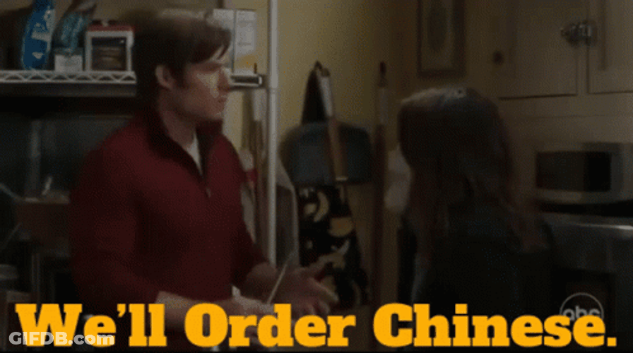 Well Order Chinese Food GIF