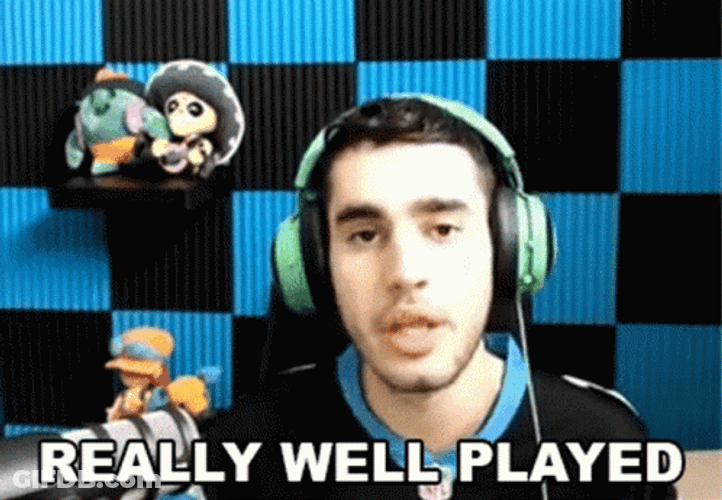 Well Played Gamer Stream GIF