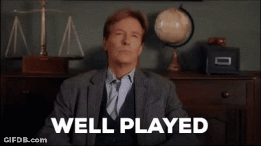 Well Played Man GIF