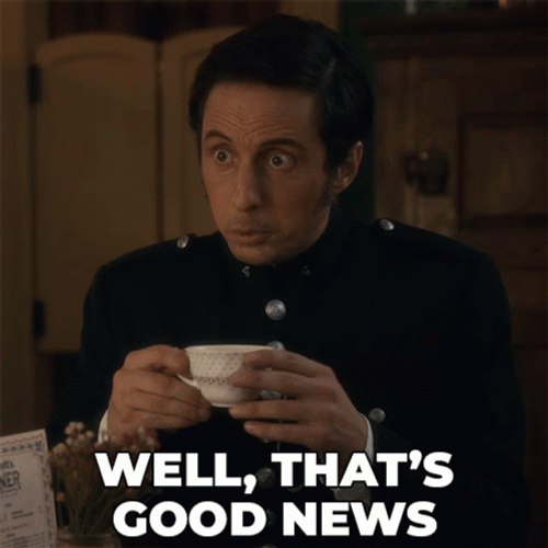 Well Thats Good News George Cabtree GIF