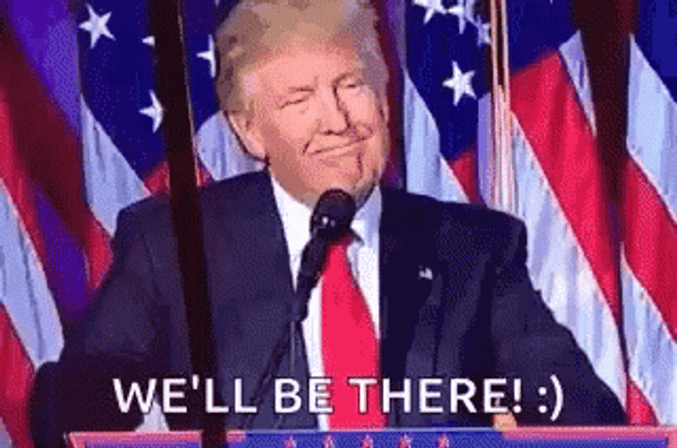 Well There It Is Donald Trump GIF