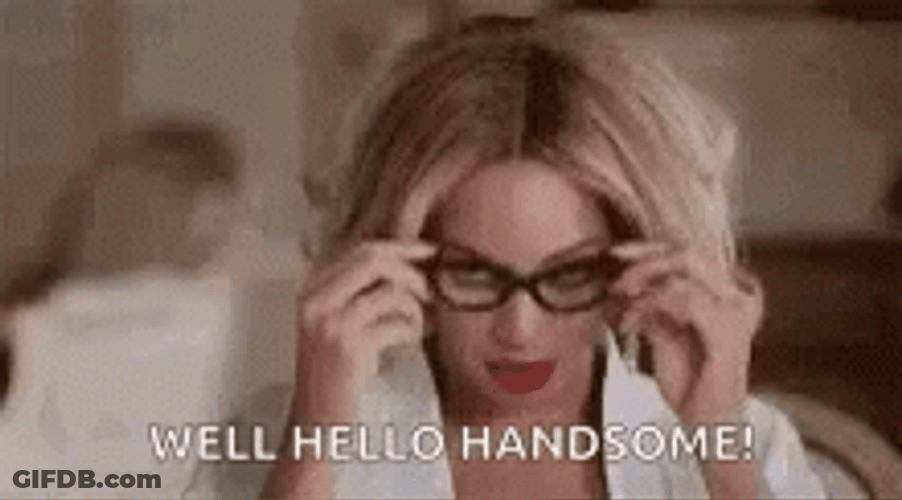 Well There It Is Handsome GIF