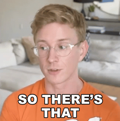 Well There It Is Said Tyler Oakley GIF