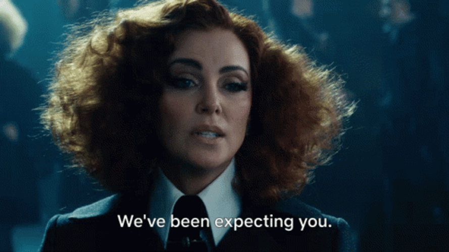 Well We're Waiting Charlize Theron Lady Lesso GIF