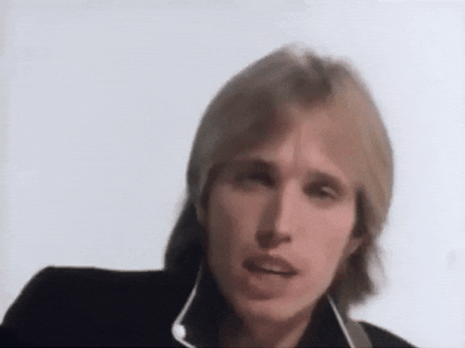 Well We're Waiting Singer Tom Petty GIF