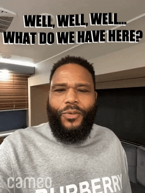 Well Well Well Anthony Anderson GIF