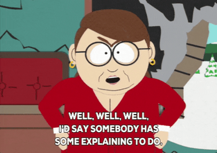 Well Well Well Diane Choksondik South Park GIF