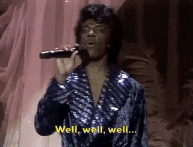 Well Well Well Eddie Murphy James Brown Spoof GIF