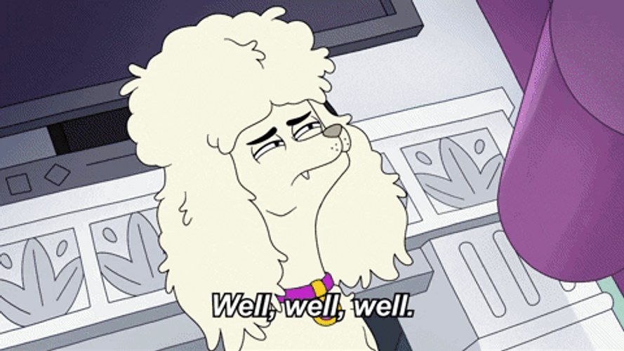 Well Well Well Honey Housebroken Animation GIF