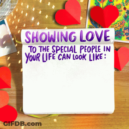 Wellness Wednesday Showing Love GIF