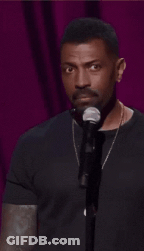 Welp Deon Cole On Stage GIF