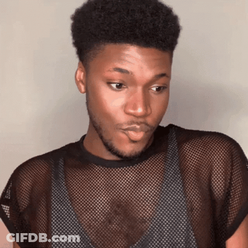 Welp Man Turning To His Side GIF