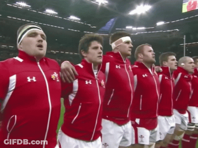 Welsh National Anthem GIF
