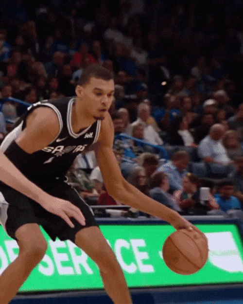 Wemby Ankle Break GIF