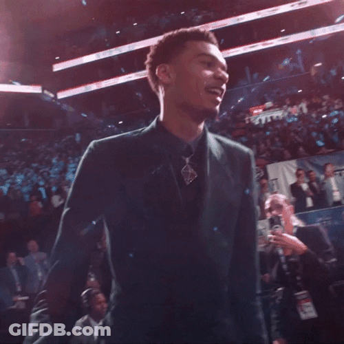 Wemby Hand Shake GIF